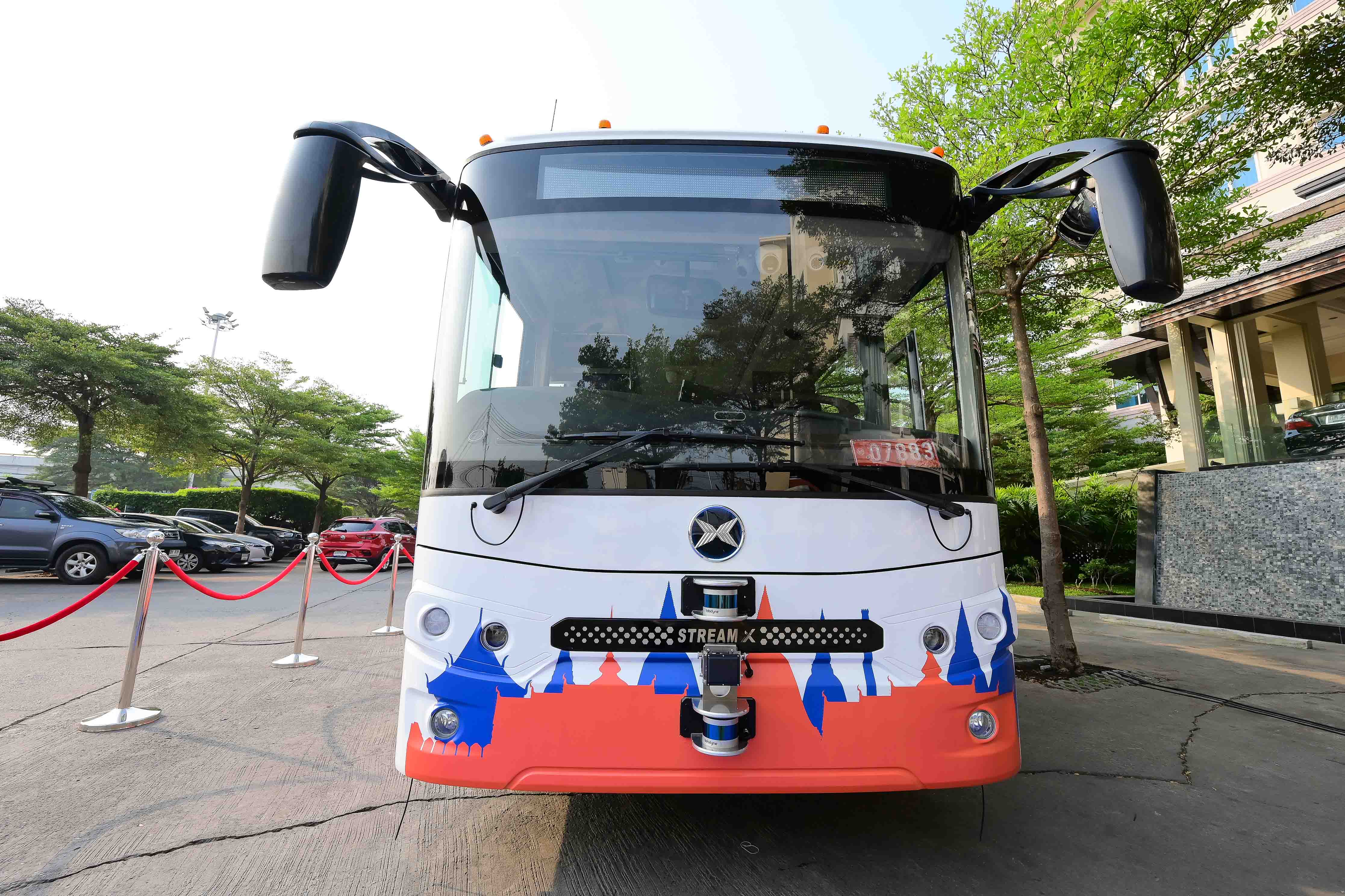 Thailand's first driverless ev bus 2