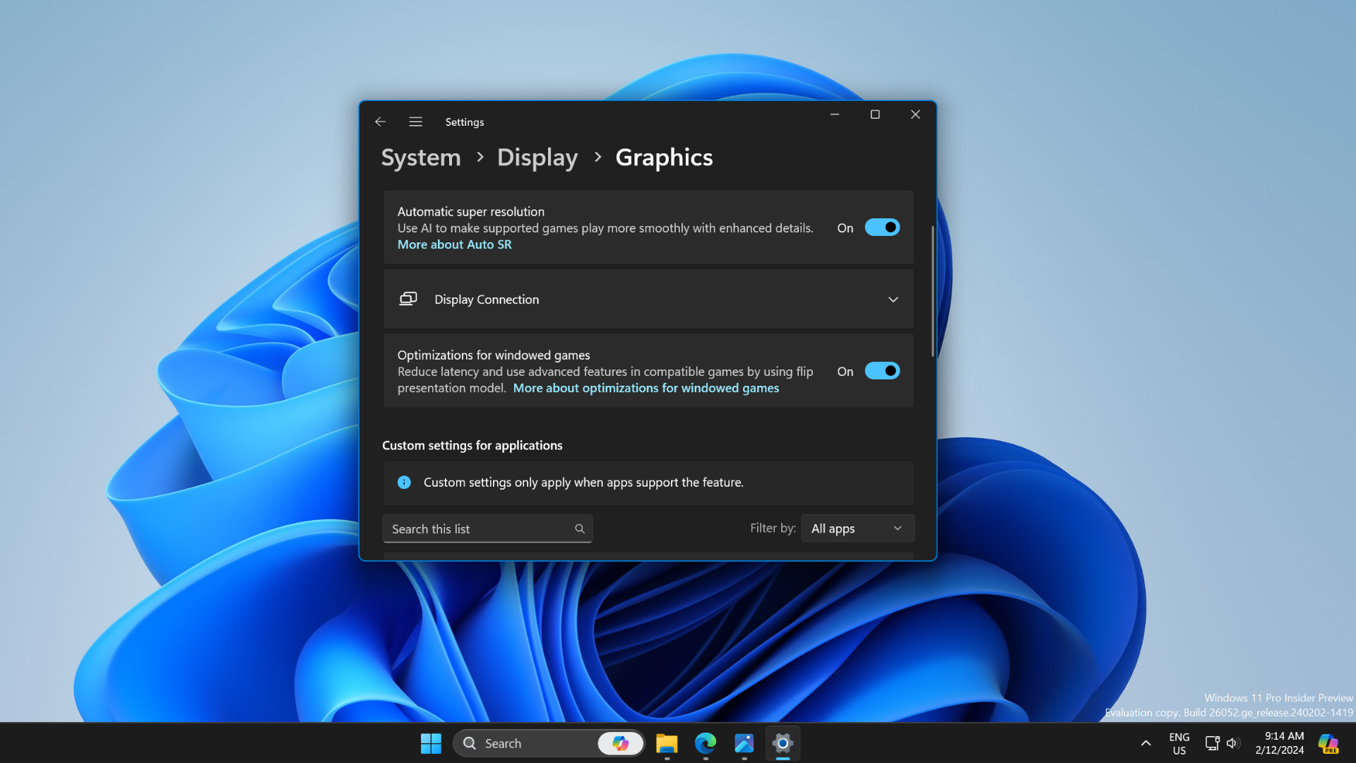 Super Resolution on Windows 11